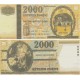 2000. évi Millenniumi 2000 Ft-os - UNC Aranyfémszálas, Millenniumi 2.000 forint -os bankjegy!